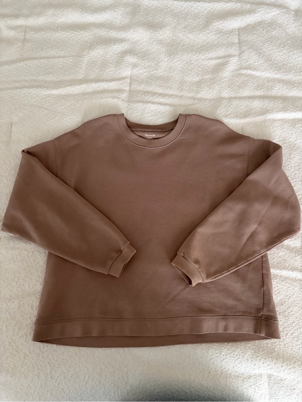 Madewell Re)sourced Cotton Swing Sweatshirt